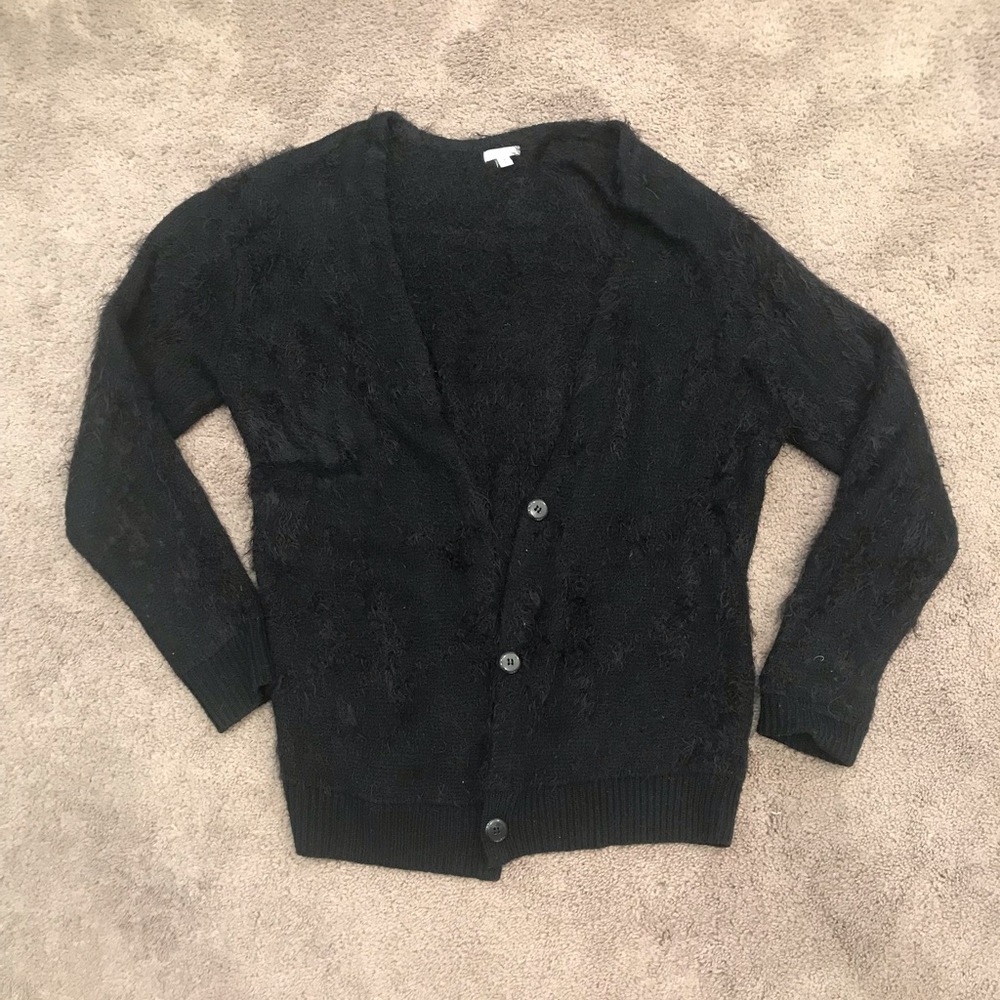 Black cozy sweater